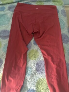 lululemon athletica Red High-Rise Leggings